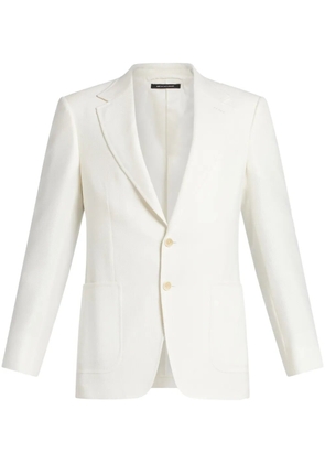 TOM FORD single-breasted blazer - White