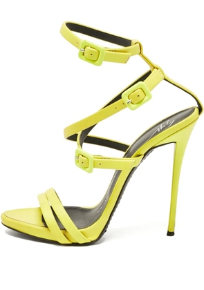 Giuseppe Zanotti pre-owned 120mm buckle-embellished sandals - Green