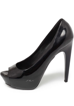 Giuseppe Zanotti pre-owned 120mm peep-toe platform pumps - Black