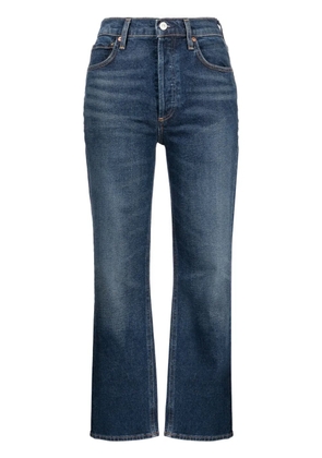 Citizens of Humanity Jolene stonewashed cropped jeans - Blue