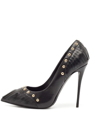 Giuseppe Zanotti pre-owned 120mm stud-embellished pointed-toe pumps - Black