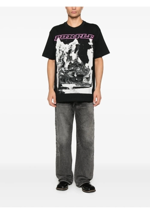 Purple Brand jersey short-sleeve T-shirt - Black