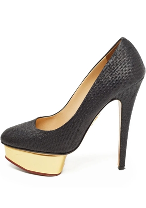 Charlotte Olympia pre-owned 160mm Dolly pumps - Black