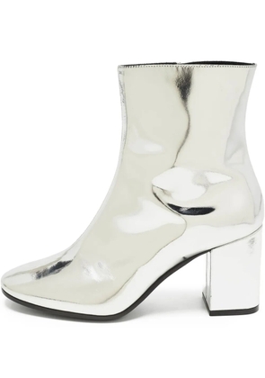 Balenciaga Pre-Owned 75mm metallic ankle boots