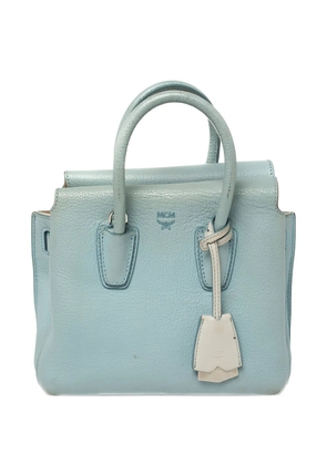 MCM Pre-Owned Milla leather tote bag - Blue