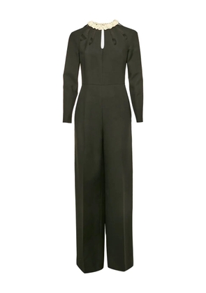 Valentino Pre-Owned wool blend jumpsuit - Black