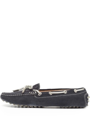 Tod's Vintage suede loafers - Black