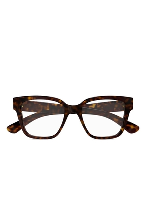 Gucci Eyewear square-frame glasses - Brown