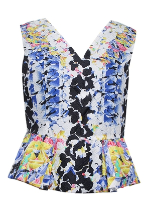 Peter Pilotto Pre-Owned jacquard top - White