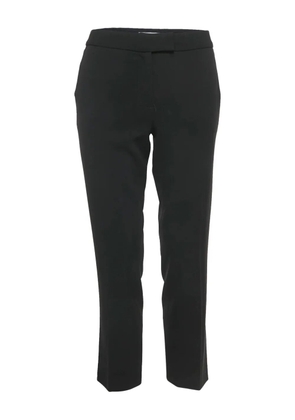 Moschino Pre-Owned crepe tailored trousers - Black