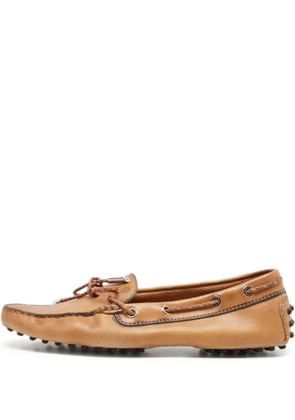 Tod's Vintage leather loafers - Brown