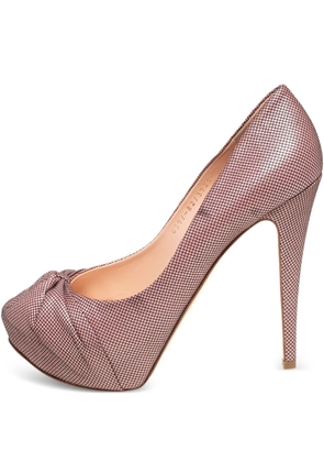 Gina pre-owned 120mm Claire pumps - Pink