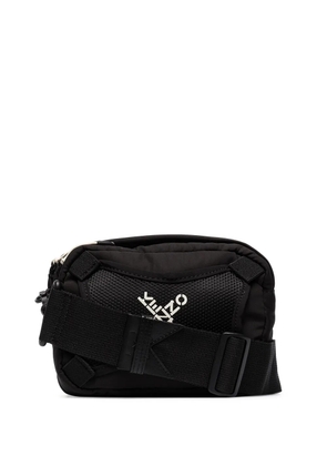Kenzo Active logo-print crossbody bag - Black