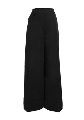 Gianfranco Ferré Pre-Owned concealed-fastening trousers - Black