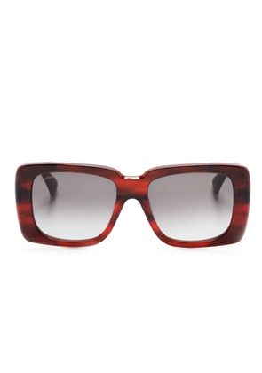 Max Mara Eyewear GLIMPSE3 square-frame sunglasses - Red