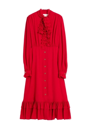 Valentino Garavani georgette midi dress - Red
