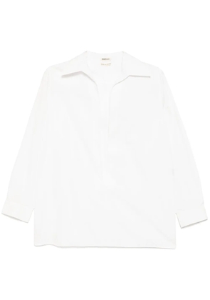 Hermès Pre-Owned 1990-2000s poplin blouse - White