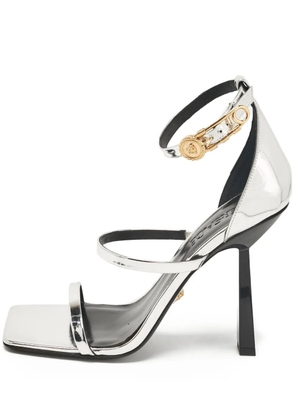 Versace Pre-Owned 120mm Medusa Safety Pin sandals - Silver