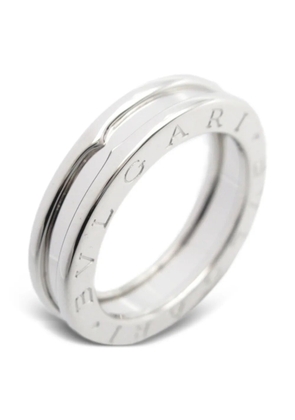 Bvlgari Pre-Owned 2010s 18K white gold B-zero1 ring - Silver