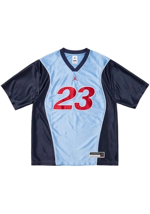 Supreme x Jordan Warm Up jersey - Blue