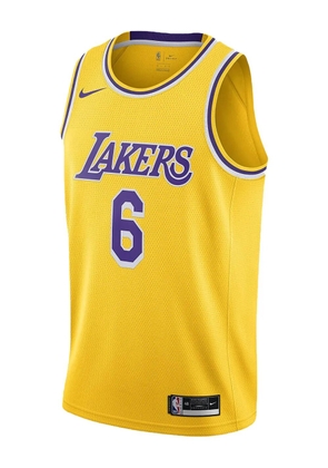 Nike La Lakers Lebron James #6 swingman jersey - Yellow