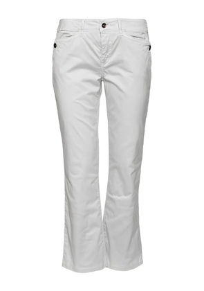 Emporio Armani Pre-Owned 2023 four-pockets trousers - White