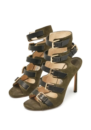 Jimmy Choo Pre-Owned 110mm Trick sandals - Green