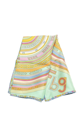 Hermès Pre-Owned 2010-2025 Tohu Bohu Silk Scarf scarves - Green