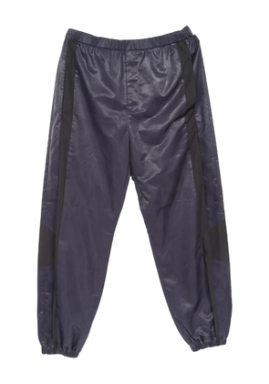 Louis Vuitton Pre-Owned 2010s Damier Panel track pants - Blue