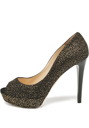 Jimmy Choo Pre-Owned 115mm Dahlia pumps - Black