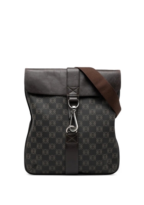 Loewe Pre-Owned 2010-2025 Anagram Coated Canvas crossbody bag - Brown