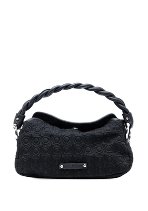 Ferragamo Pre-Owned 2010-2025 Gancini Canvas handbag - Black