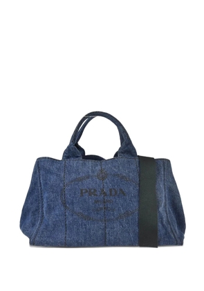 Prada Pre-Owned 2010s Canapa tote bag - Blue