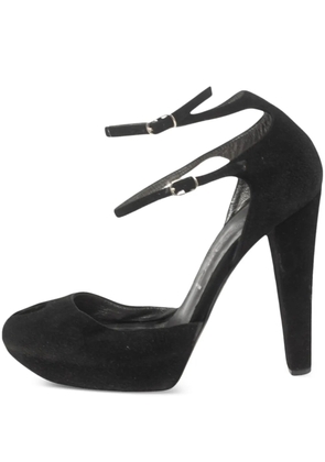 Casadei Vintage pre-owned 110mm peep-toe pumps - Black