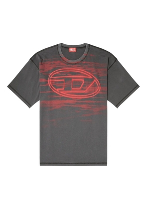 Diesel logo-print T-shirt - Grey