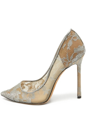 Jimmy Choo Pre-Owned 110mm Romy pumps - Metallic