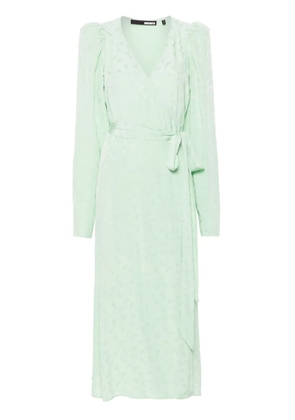 ROTATE BIRGER CHRISTENSEN jacquard midi dress - Green