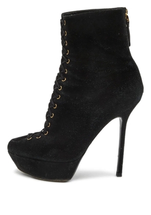 Sergio Rossi Vintage Pre-Owned 150mm leather boots - Black