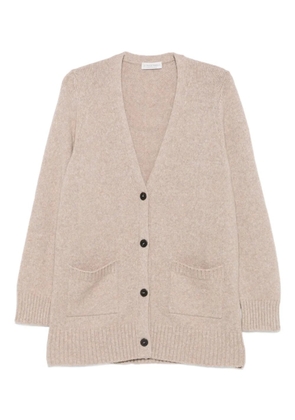 Le Tricot Perugia buttoned cardigan - Neutrals