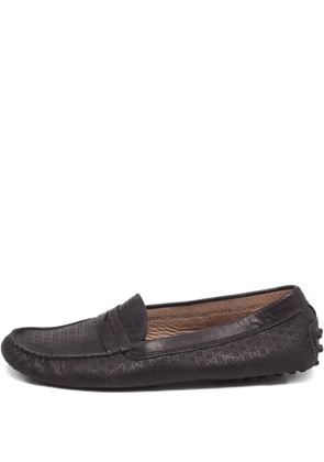 Tod's Vintage leather loafers - Black