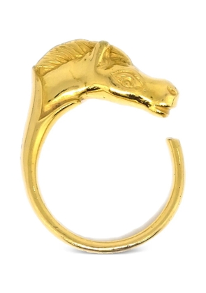 Hermès Pre-Owned 1990-2000s Cheval ring - Gold