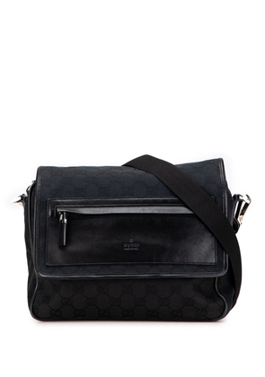 Gucci Pre-Owned 2000-2015 GG Canvas crossbody bag - Black