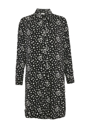 Saint Laurent Pre-Owned star-print dress - Black
