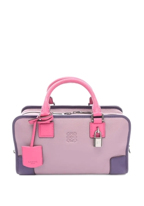 Loewe Pre-Owned 2010s Amazona 28 leather handbag - Purple