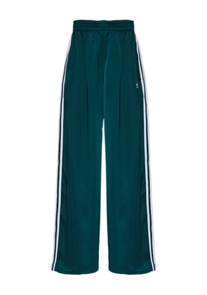adidas logo-embroidered trousers - Green