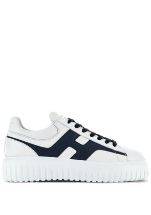 Hogan H-Stripes leather sneakers - White
