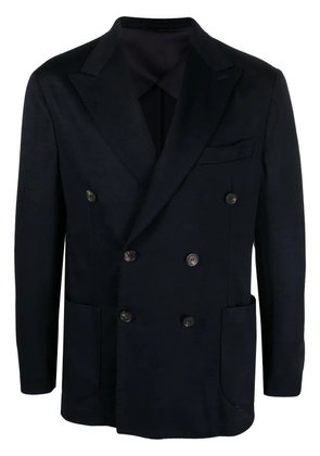 Doppiaa double-breasted blazer - Blue