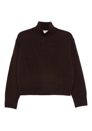 ERMANNO FIRENZE roll-neck sweater - Brown