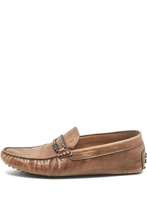 Tod's Vintage leather loafers - Brown