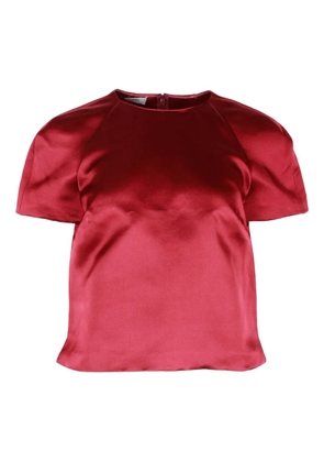 Valentino Garavani Pre-Owned short-sleeved silk blouse - Red